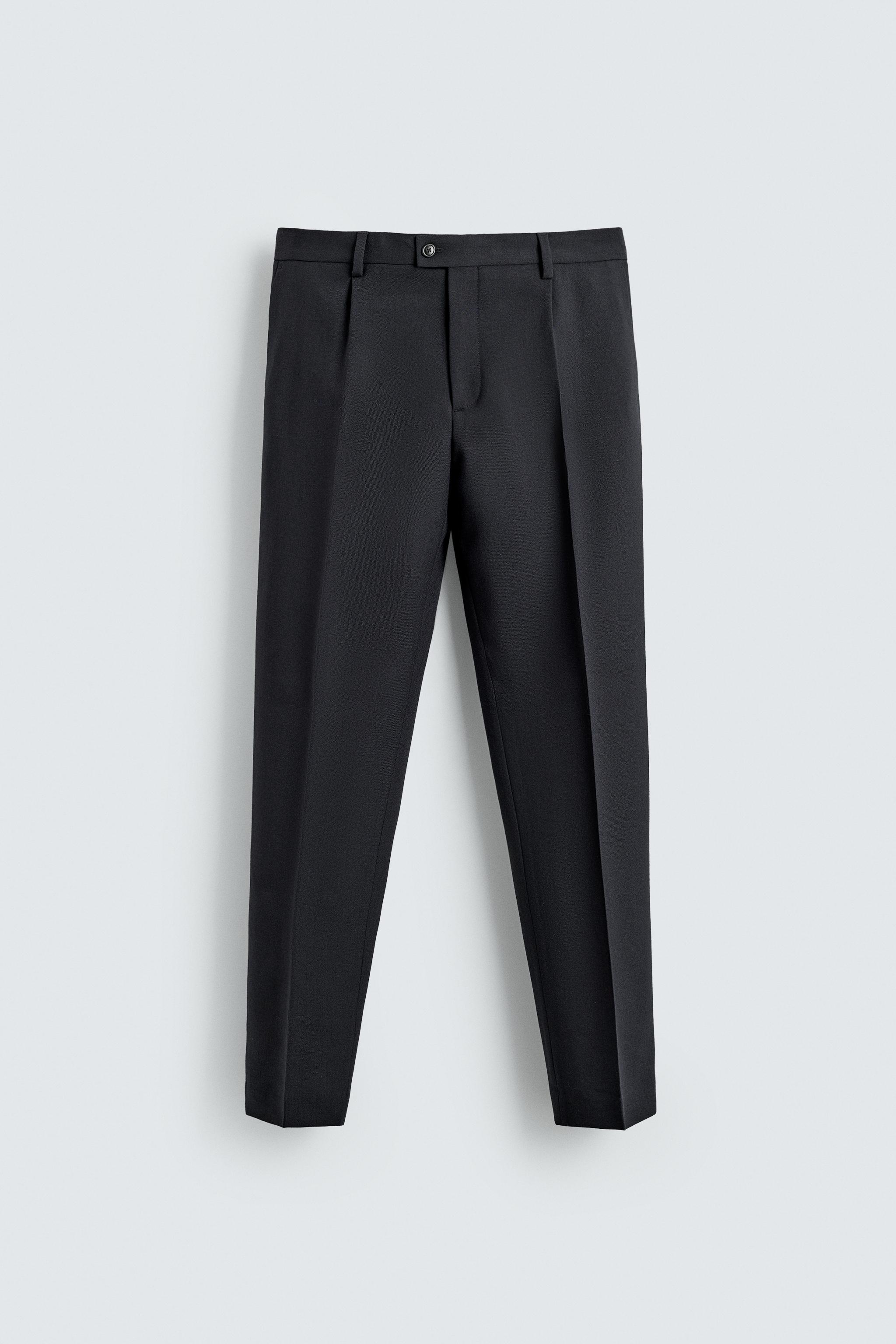 PANTALON DE COSTUME 100% LAINE
